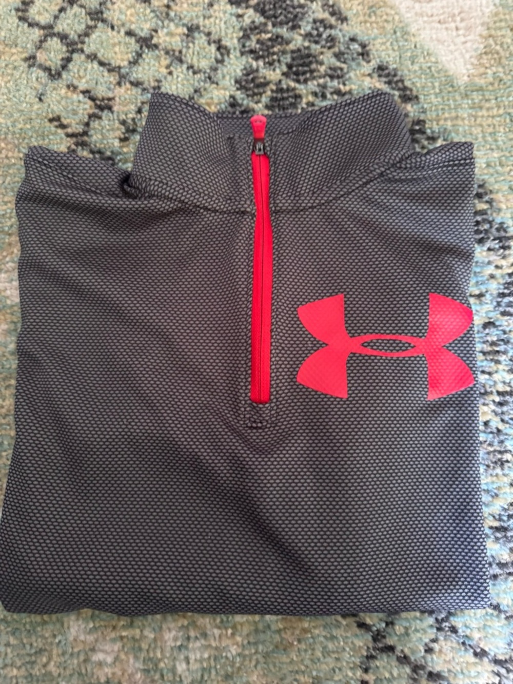 Under Armour Kids Gray Active Bottoms with Pink Logo